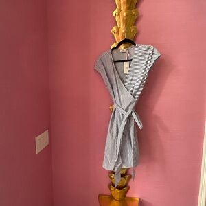 Blue & White Womens Dress